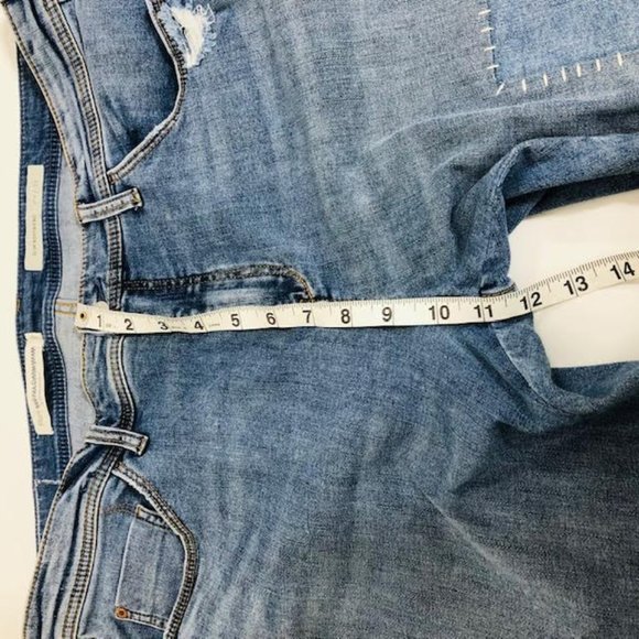 Anthropologie Blue Boyfriend Jeans - Picture 7 of 14